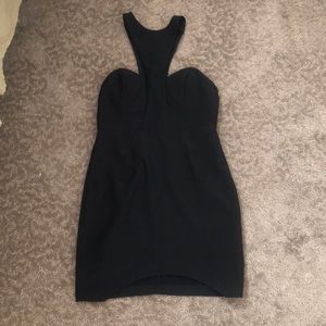 LF Rumor Boutique Black Cut Out Dress